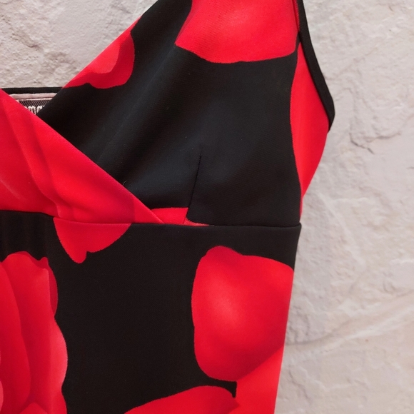 **SOLD** 90s y2k rose bodycon minidress - Picture 7 of 7